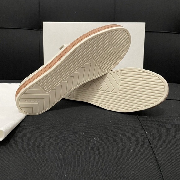 Vince Canella Shoe Optic White Women 8.5M - Picture 6 of 10